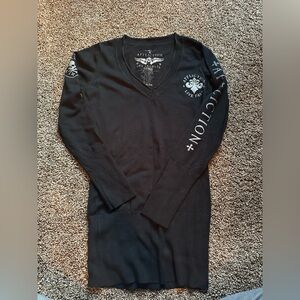 Affliction long sleeve shirt